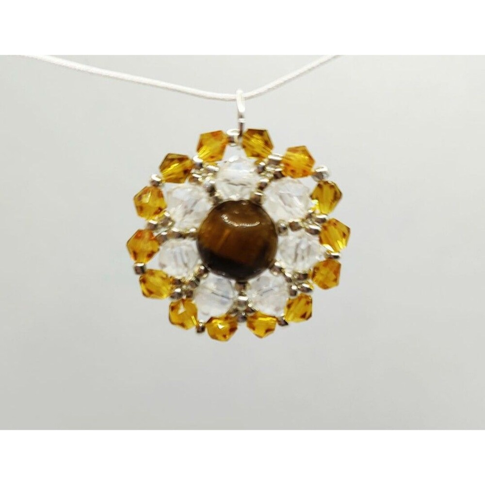 Beautiful Hand Crafted Crystal Pendant